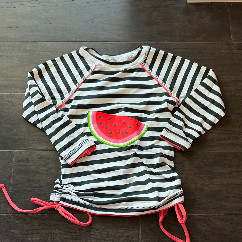 Kids Watermelon Rashguard Swim Top